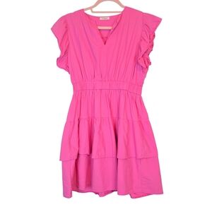 Sunday Up Ruffle Sleeve Dress